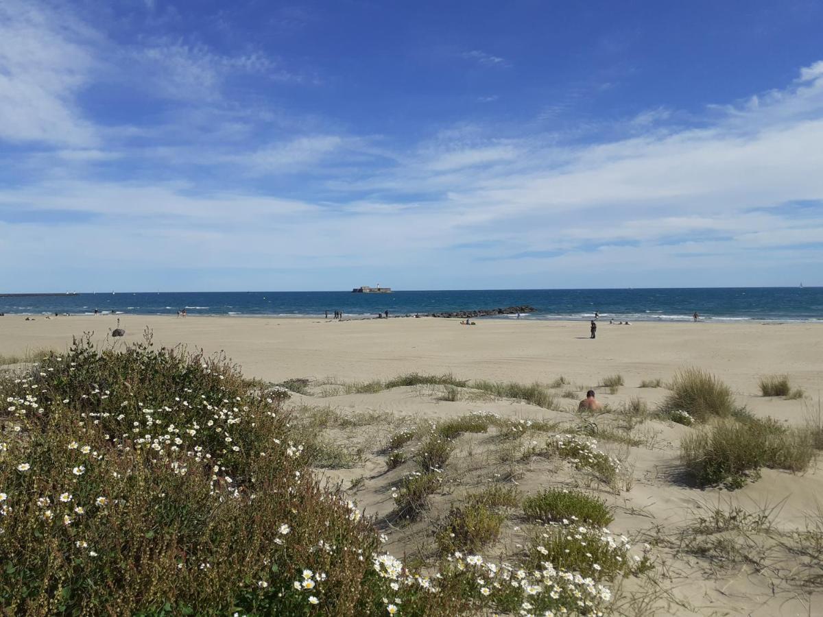 Les Maisons Sur La Plage, T2 Les Pieds Dans L'Eau Agde Exterior photo